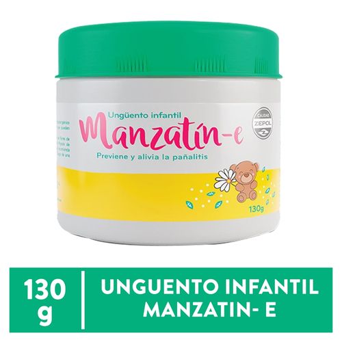 Crema Manzatin Antipañalitis Tarro - 130Gr