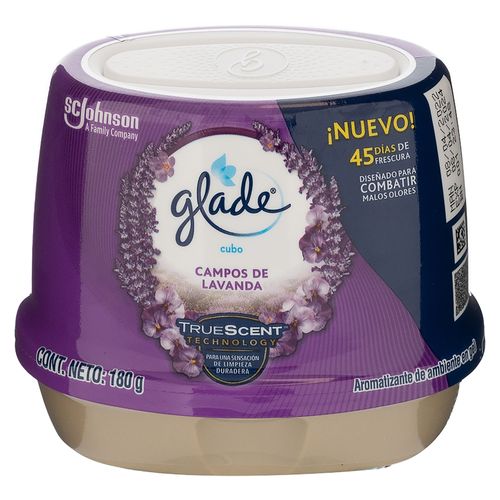 Aromatizante Glade cubo aroma campos de lavada - 180 g