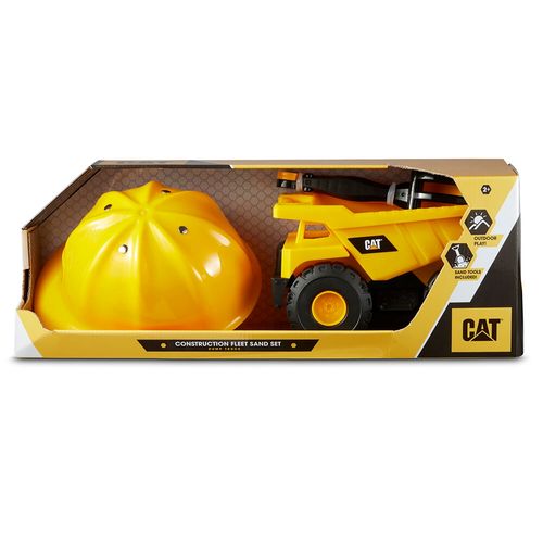 Vehículo Construcción CAT con casco  Surtido -10 pulgadas