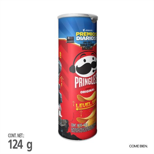 Papas Pringles sabor original - 124 g