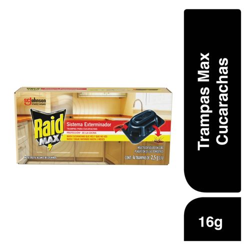 Trampa para cucarachas Raid exterminador - 16 g
