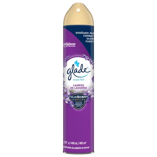 Aromatizante Glade Campos De Lavanda Aerosol - 400ml