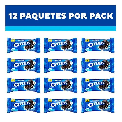 Galleta Oreo Original Doble Galleta De Chocolate Con Crema Sabor A Vainilla - 432g