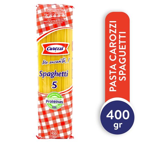 Pasta Carozzi Spaguetti - 400gr