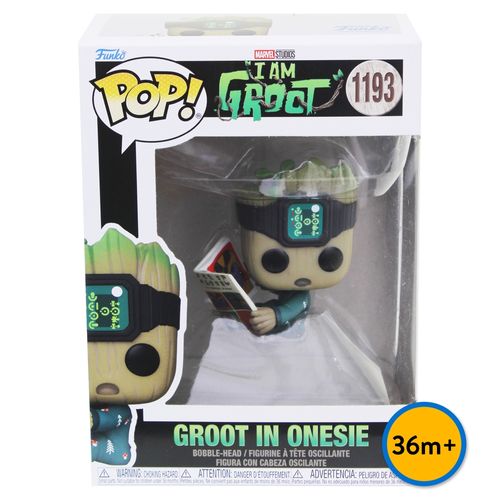 Pop Marvel I Am Groot Groot In Onesie W