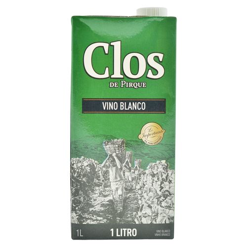 Tetrapack De Vino Blanco Clos Sauvignon - 1000ml