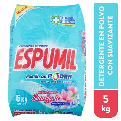 Detergente en Polvo Espumil Frescura - 5000 g