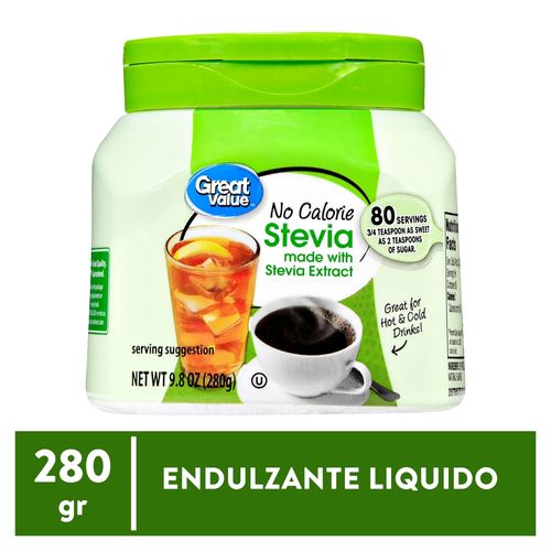 Endulzante Great Value Liquido 280Ml