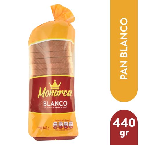 Pan Blanco Monarca 440 Gr