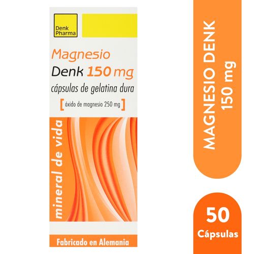 Magnesio Denk Farma 150Mg 50 Ea