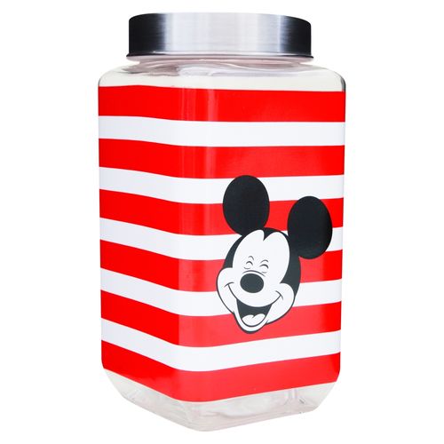 Frasco Vidrio Tapa De Metal 1Lt Disney