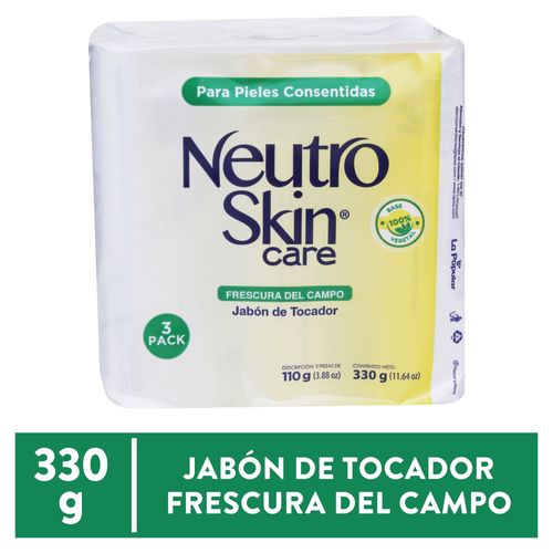 Jabón de tocador Neutro Skin frescura del campo - 330 g