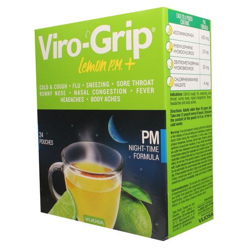 Virogrip Te De Limon Pm 24 Ea