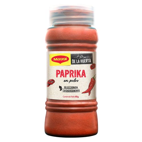 Sazonador Maggi paprika  de la huerta en frasco - 60 g