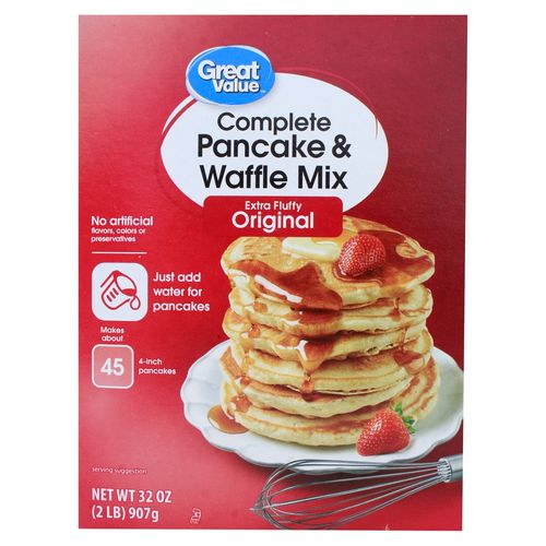 Mexcla Great Value Para Pancakes Original - 907 g
