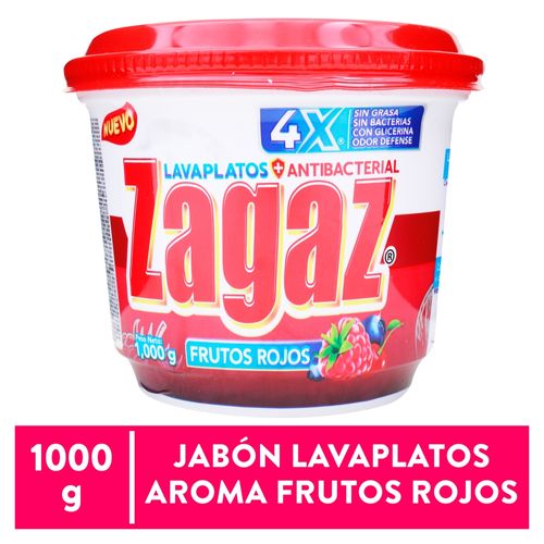 Lavaplatos Zagaz F Rojo 1000gr