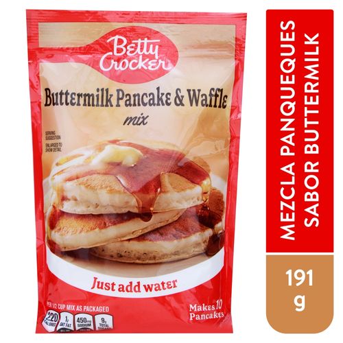 Mezcla Para Pancake & Waffle Betty Crocker Mantequilla -191gr