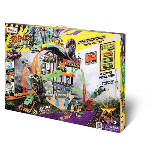 Mega Pista Maisto set Dinotropolis