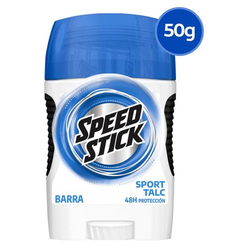 Desodorante Antitranspirante Speed Stick Sport Talc Barra 50 g