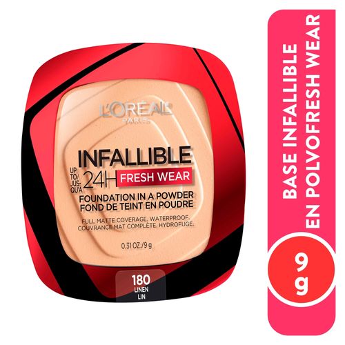 Polvo Infallible Loreal Fresh Wear Pwdlinen - 9 g