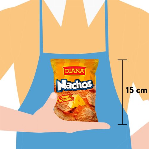 Boquitas Nachos Diana sabor queso - 75 g