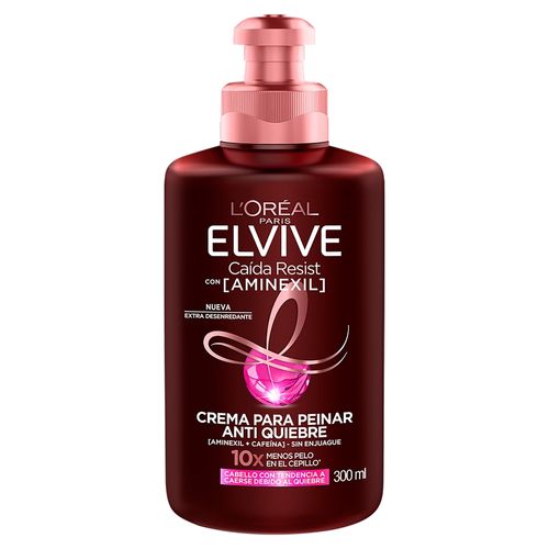 Crema L'Oreal Elvive para peinar antiquiebre - 300 ml