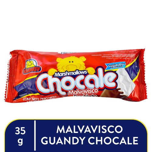 Chocole Guandy con malvavisco recubierto - 35 g