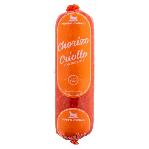 Chorizo Criollo Picante Nuev Carnic 454G