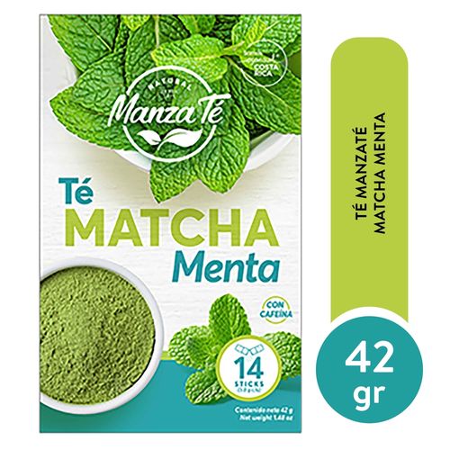 Te Matcha Menta Manza Te 42 Gr