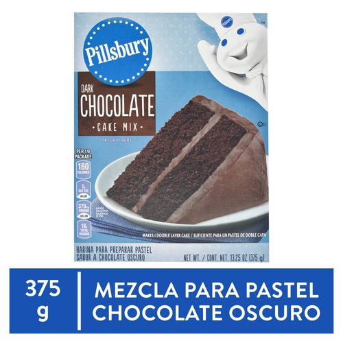 Mezcla Pillsbury Mix Dark Choco - 375 g