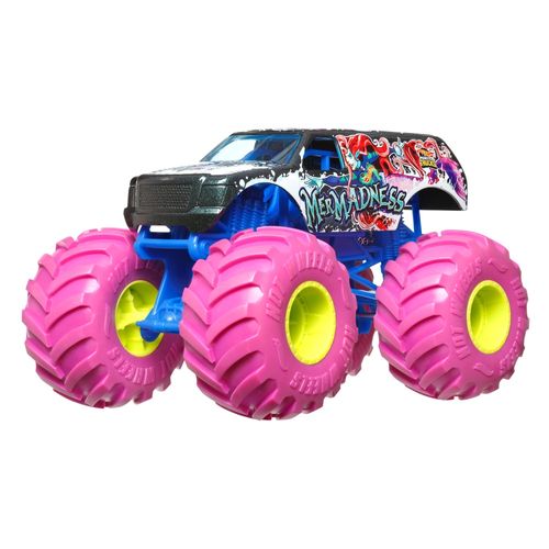 Carro de juguete Hot-Wheels diseño de monster truks - ud