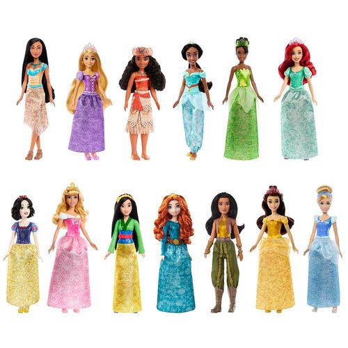 Muñeca Disney Princesa Falda con Brillos