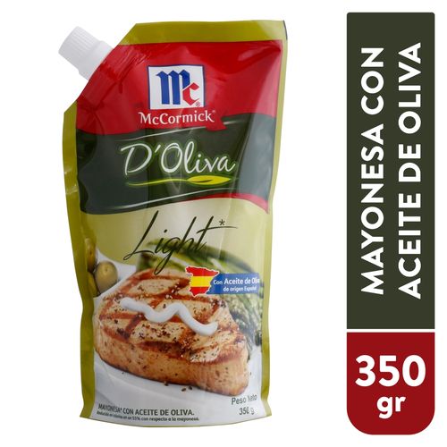 Mayonesa con aceite de olivo McCormick light - 350 g