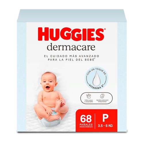 Huggies Panal Dermacare P Smega 68 Ea