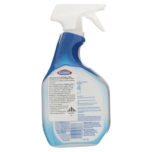 Spray limpiador Clorox para baños -  887 ml