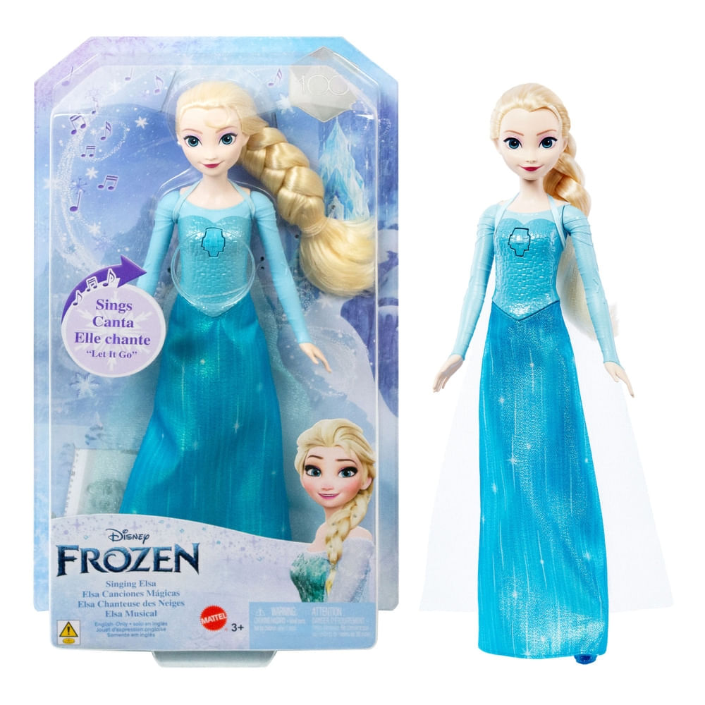 Muneca Disney Frozen Elsa Canciones Espanol