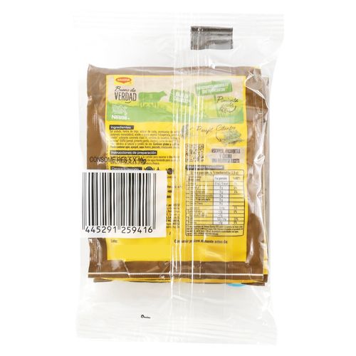 Sazonador Maggi para carne de res 5 pack - 50 g