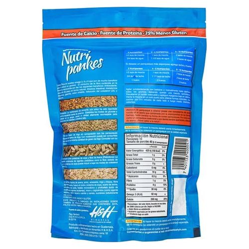 Nutripankes Savore De Avena Multigrano - 400gr