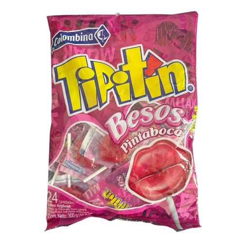 Paleta Colombina Tipitin Besos - 288 g