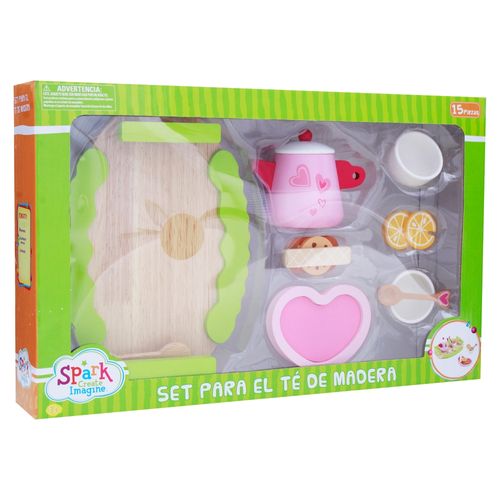 Kit de juego Spark Create Imagine Té de madera