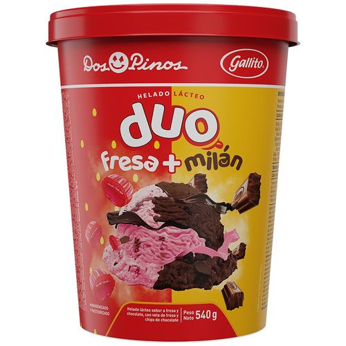 Helado Gallito Mix Duo 540gr