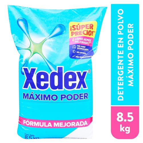 Detergente en polvo Xedex máximo poder - 8500 g