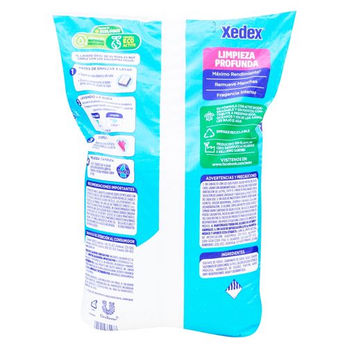 Detergente en polvo Xedex máximo poder - 8500 g