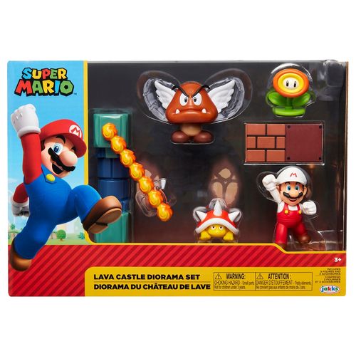 Figuras Nintendo catillo de lava