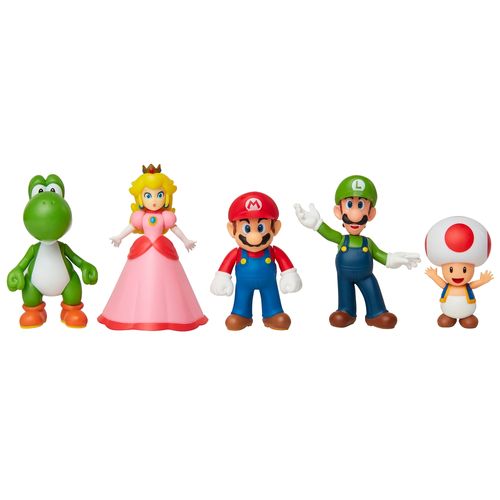 Foguras Nintendo5 pack Mario y Amigos