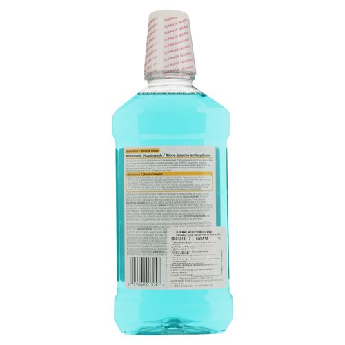 Enjuague Bucal Equate Blue Mint - 1000 ml