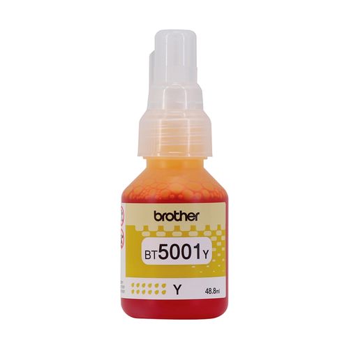 Botella Tinta Brother Bt5001Y