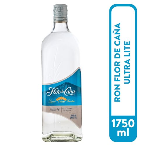 Ron Flor De Caña 4 Años Ultra Lite- 1750ml