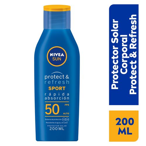 Crema Nivea protector solar fps 50 rapida absorcion - 200 ml