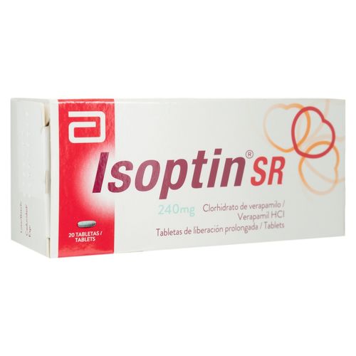 Isoptin Sr 240Mg X20 Tabletas